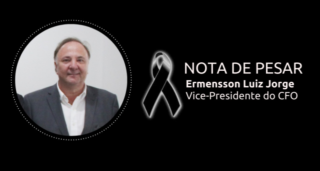 Nota de pesar – Vice-Presidente do CFO – Ermensson Jorge