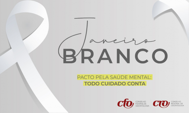Janeiro Branco: Sistema Conselhos alerta categoria sobre importância dos cuidados com a saúde mental