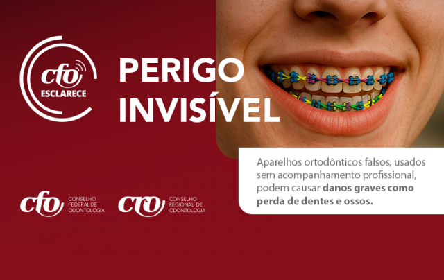 CFO Esclarece: Aparelhos ortodônticos falsos podem causar sérios riscos à saúde